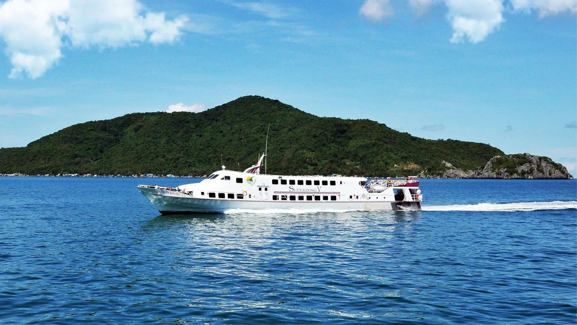 Đặt vé tàu Rạch Giá Hòn Sơn Superdong