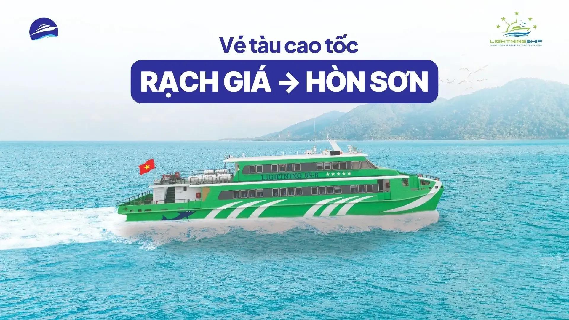 Đặt vé tàu Lightning Hòn Sơn